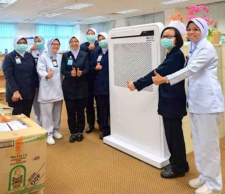 MayAir Covid Donation Sg Buloh Hospital
