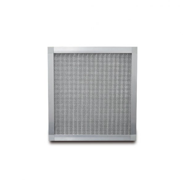 High-efficiency air filter for industrial HVAC systems, made of durable metal mesh to remove airborne particles and improve air quality in commercial and industrial environments.