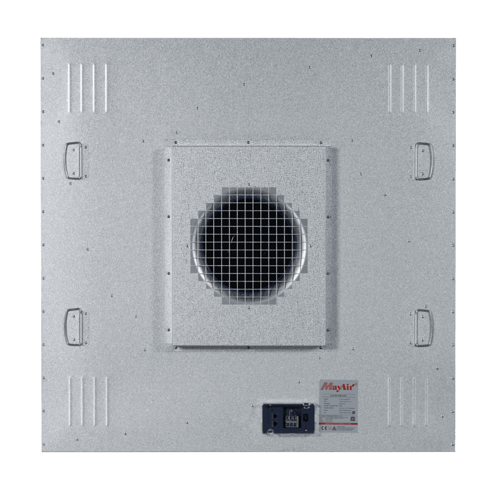 High-efficiency MayAir HVAC unit for commercial and industrial air filtration applications, showcasing advanced air conditioning solutions.