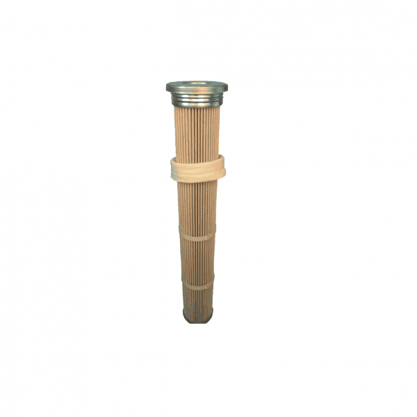 High-efficiency industrial air filter element designed for optimal air purification and HVAC system performance. Durable pleated media with metal top and bottom for easy installation.