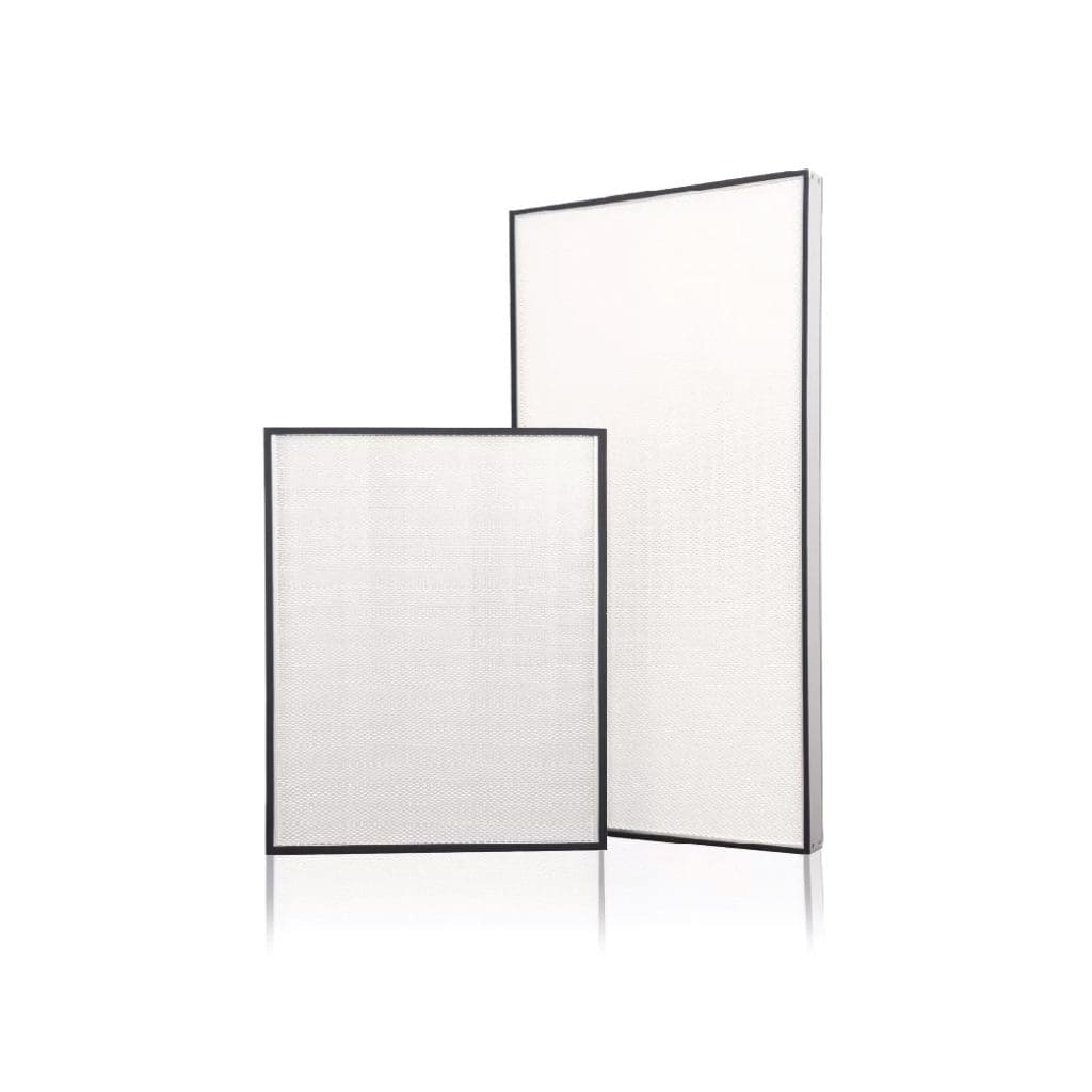 High-efficiency air filters for commercial HVAC systems, designed to improve indoor air quality and remove airborne particles for healthier indoor environments.