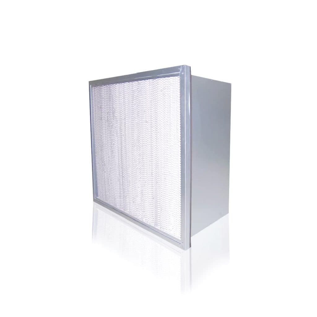 High-efficiency air filter for industrial HVAC systems, designed to improve air quality and filtration performance. Made with durable materials for reliable, long-lasting use in commercial environments.