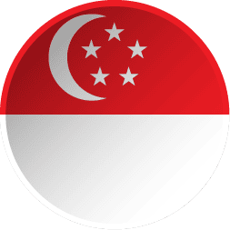 High-quality Singapore flag icon representing national pride, patriotism, and the country's identity, suitable for use in international business and cultural websites.