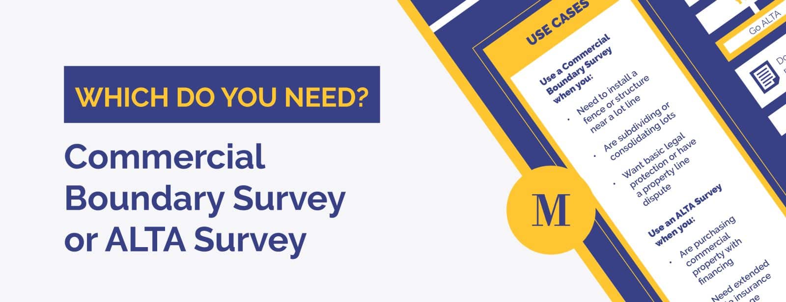 Which Do You Need? Commercial Boundary Survey or ALTA Survey in Ohio 