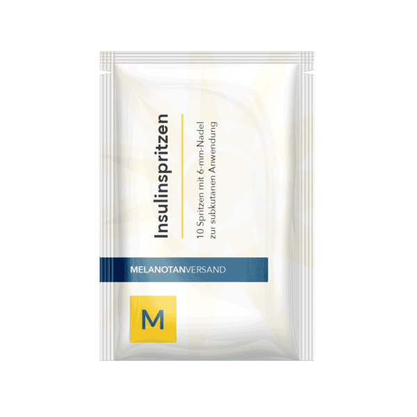 10 Insulinspritzen mit 6-mm-Nadel