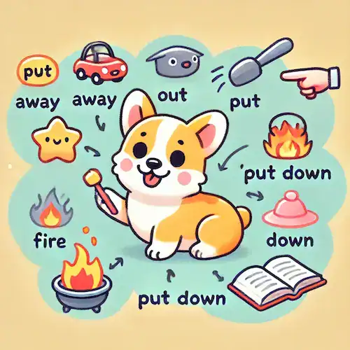 Фразовые глаголы с put. Примеры