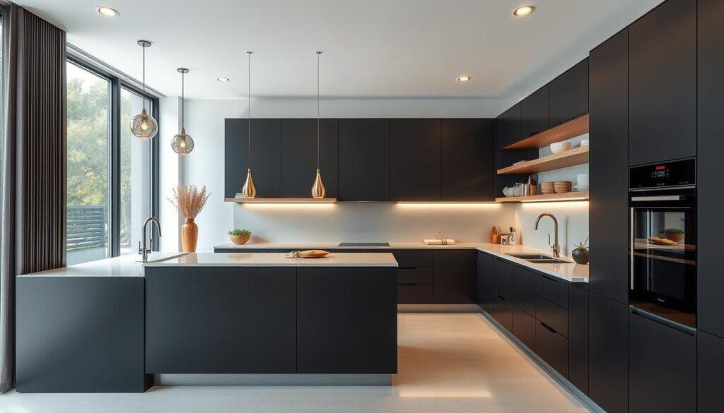 modern black cabinets modern black cabinets