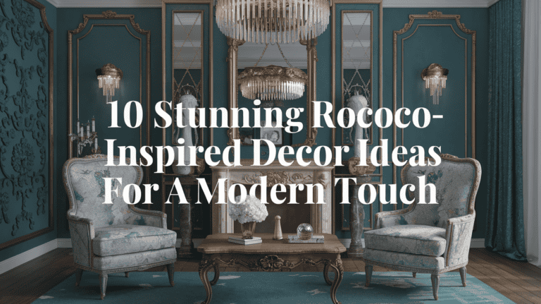10 Stunning Rococo-Inspired Decor Ideas for a Modern Touch