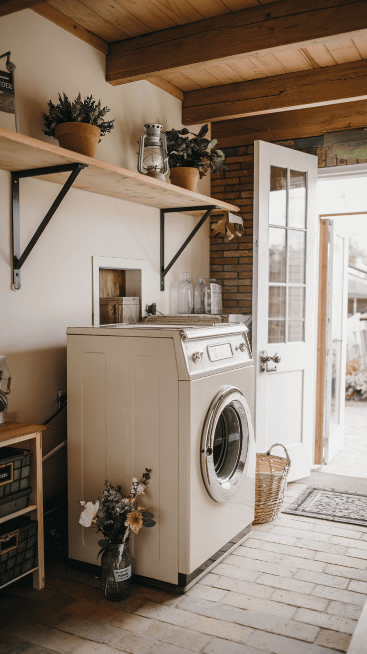 Farmhouse laundry room