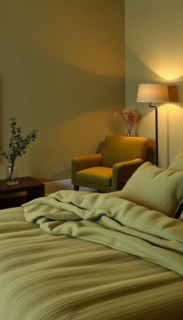 olive green decor