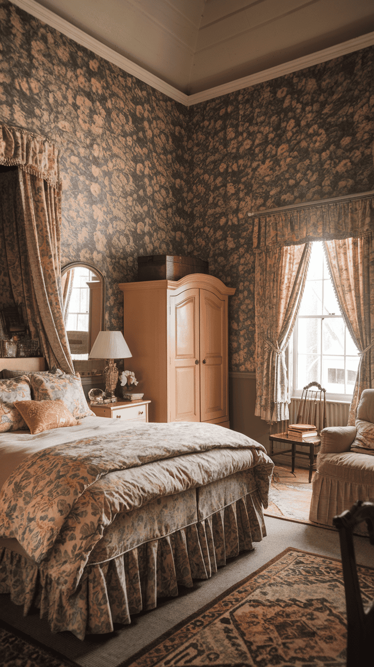 25 Must-Have Vintage Floral Decor Items for a Dreamy Bedroom