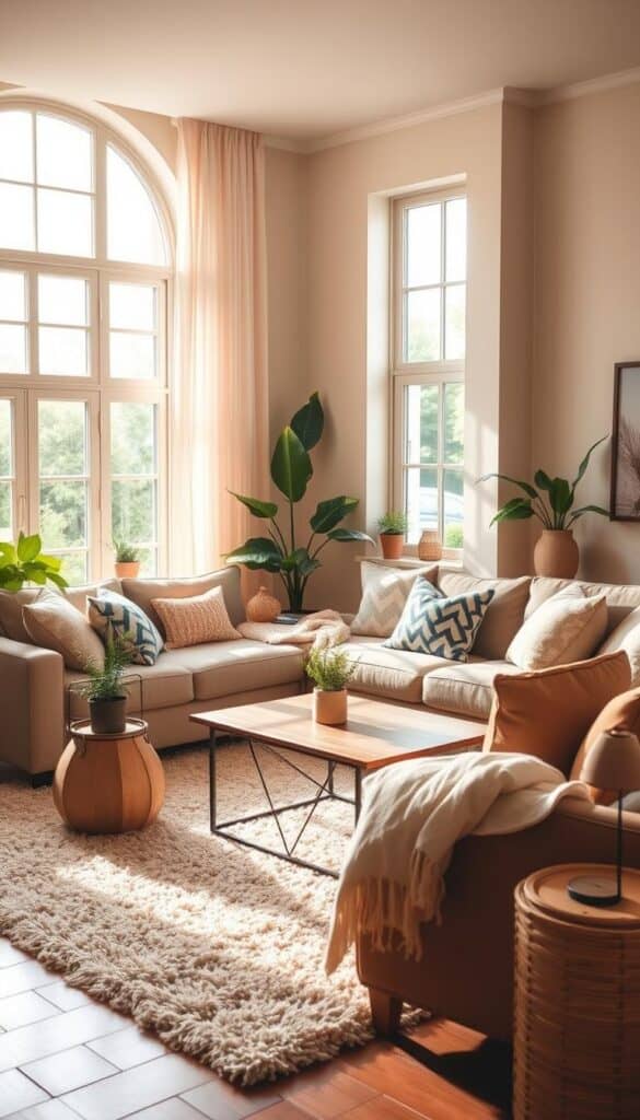 affordable living room decor