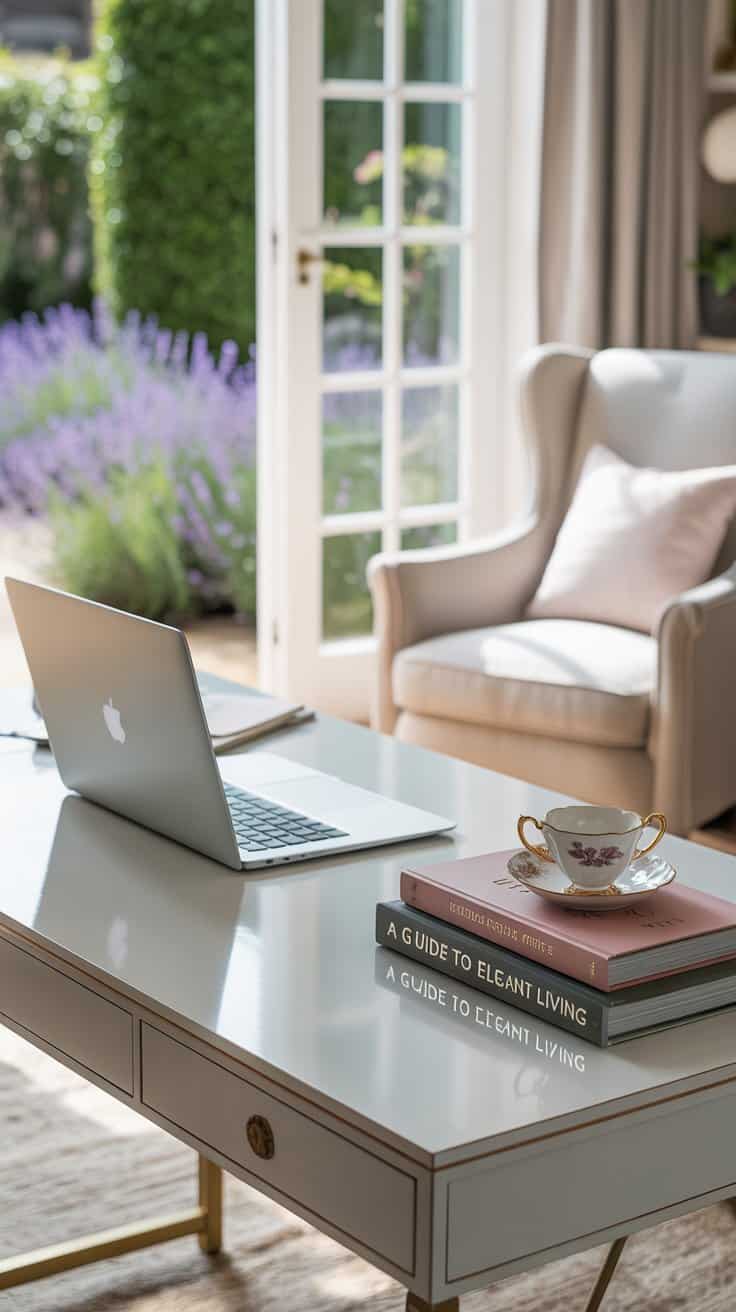 12 Feminine And Elegant Home Office Ideas Just For Women