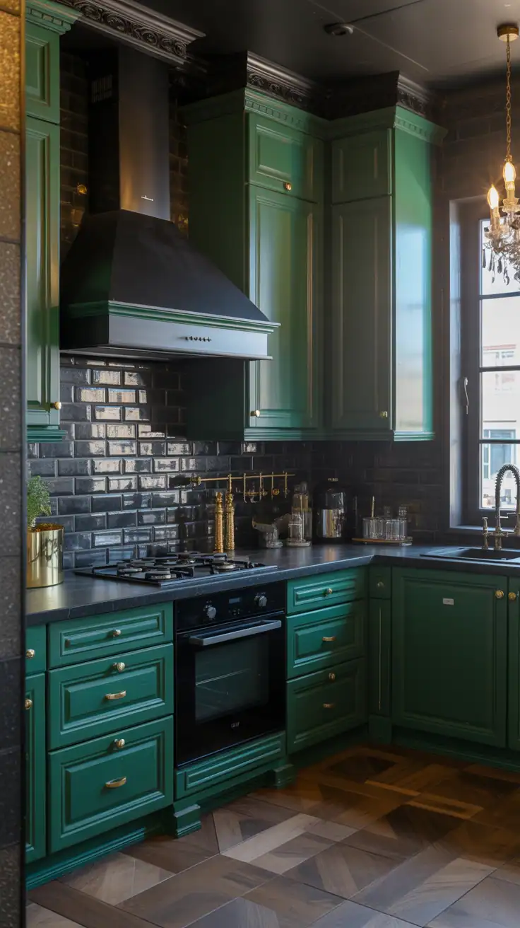 30 Perfect Paint Colors That Complement Black Kitchens