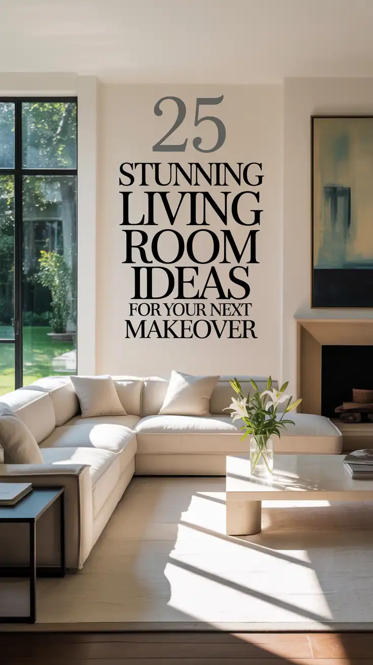 25 Stunning Living Room Ideas for Your Next Makeover