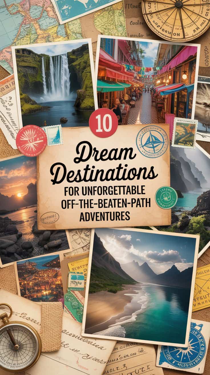 10 Dream Destinations for Unforgettable Off-the-Beaten-Path Adventures