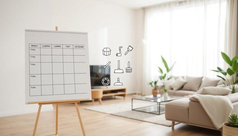 Cleaning schedule
