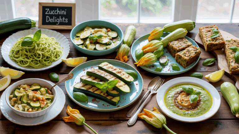 Zucchini dinners