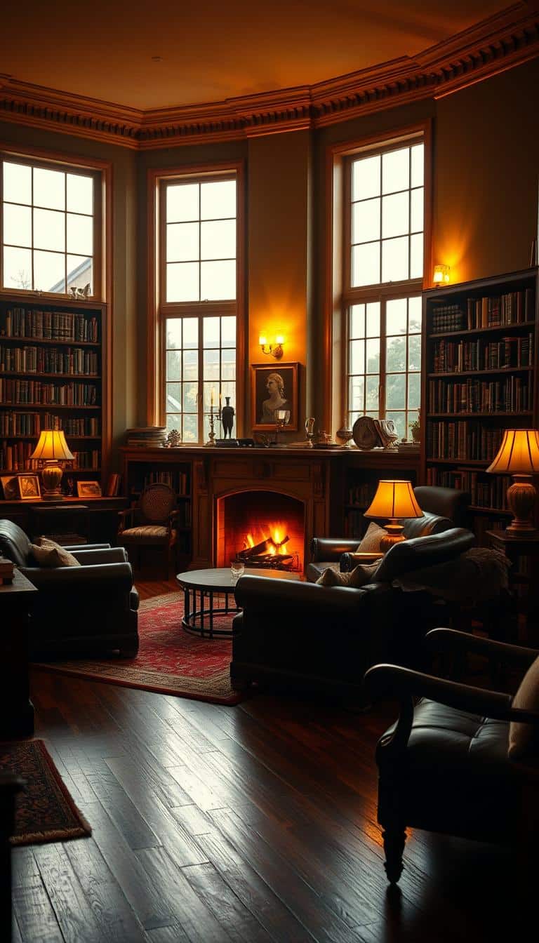 cozy lighting ideas for your home library