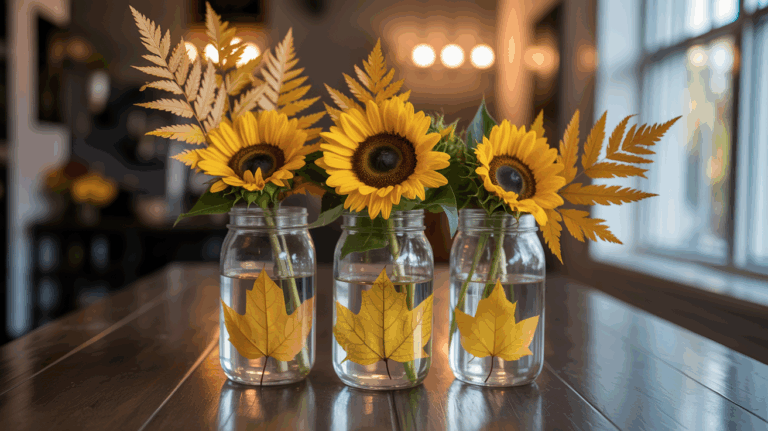 10 Fall Mason Jar Crafts That Instantly Add Warmth