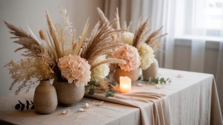 20 Romantic Fall Wedding Tablescape Inspiration