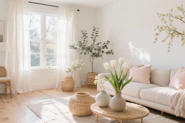 Elegant Spring House Decorations for a Calm Home: 7 Fresh Designs You’ll Love