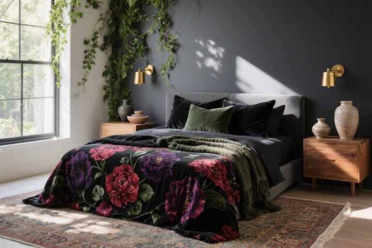 10 Bold Dark Floral Bedding Looks for a Cozy Statement You’ll Love