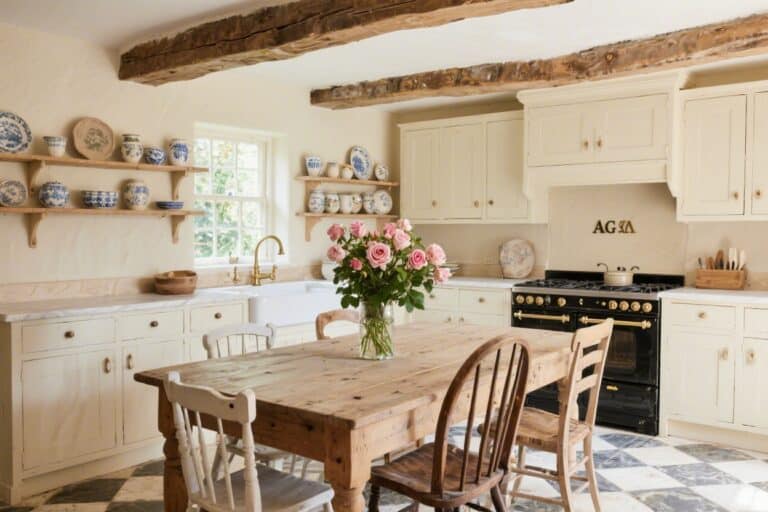 12 English Country Cottage Kitchen Ideas That Feel Timeless