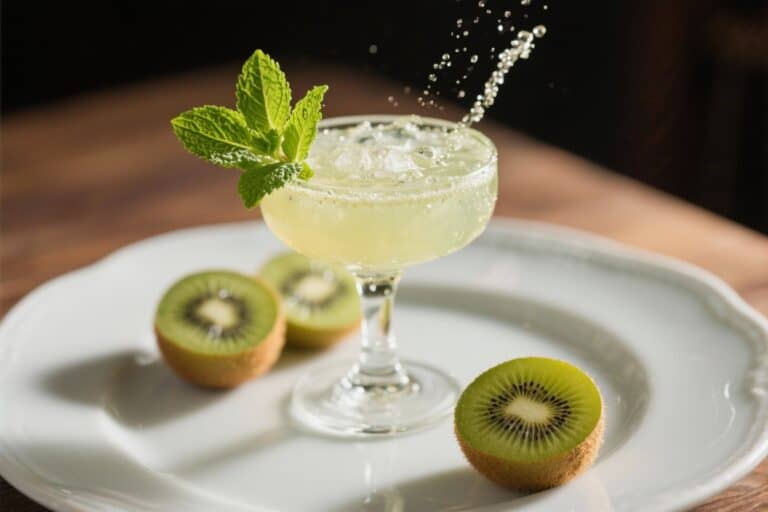 Kiwi Mint Sparkler – A Fresh, Fizzy Refresher