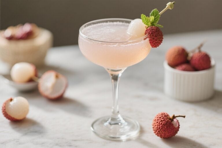 Lychee Martini Bliss – A Light, Floral Cocktail You’ll Crave