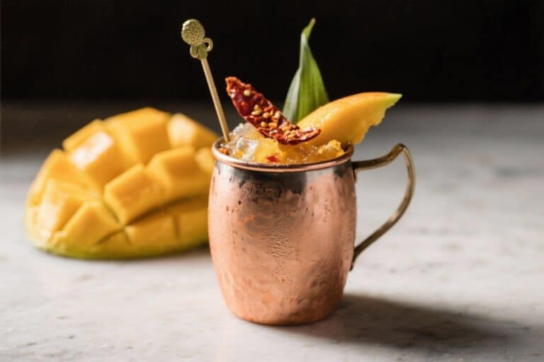 Spicy Mango Mule – A Bright, Fiery Twist on a Classic