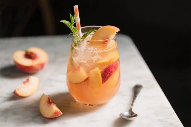Peachy Keen Sangria – A Sunny, Fruit-Forward Twist on a Classic