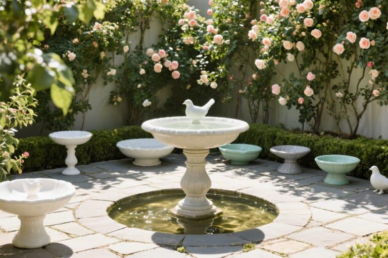 10 Ceramic Bird Bath Ideas That Feel Elegant and Timeless