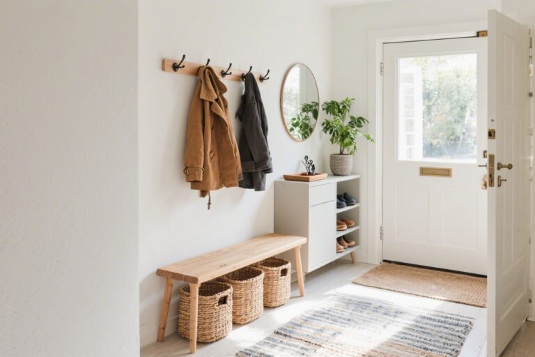 12 Small Entryway Ideas That Keep Your Home Tidy (and Look Amazing)