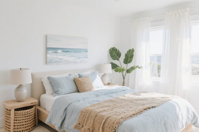 14 Minimal Coastal Bedroom Ideas That Still Feel Inviting