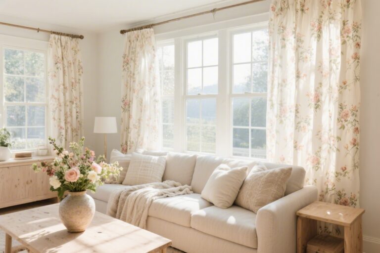 Floral Curtain Ideas That Instantly Soften a Room: 7 Dreamy Designs to Try