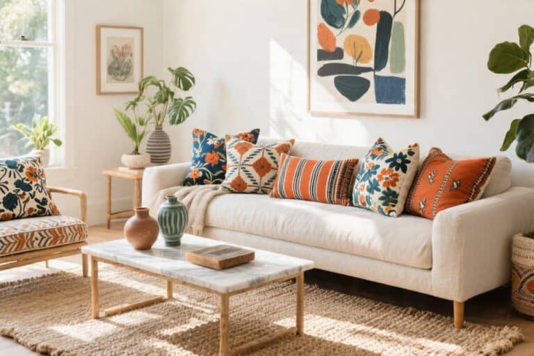 10 Patterned Pillow Ideas That Make a Statement