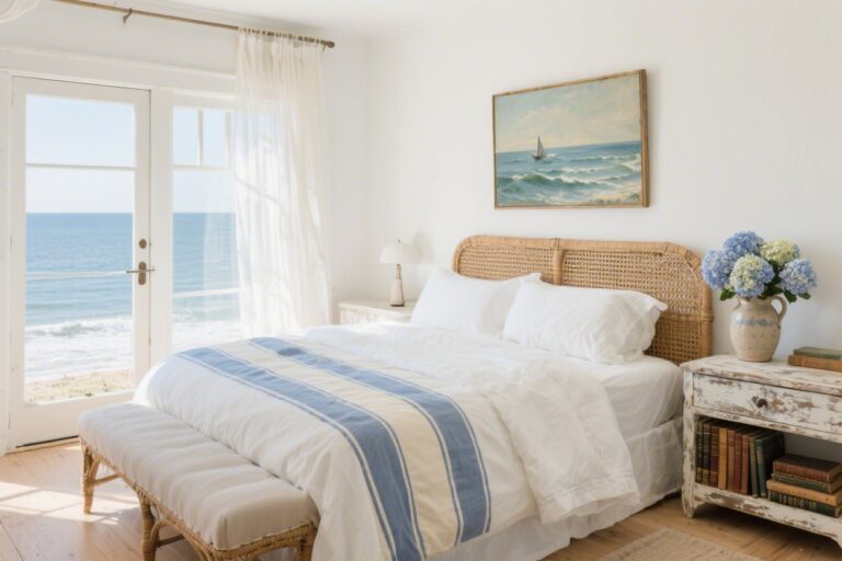 15 Coastal Grandmother Aesthetic Bedroom Ideas That Feel Timeless