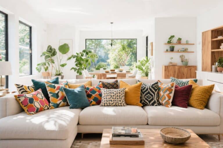 15 Colorful Pillows That Brighten Any Space Instantly