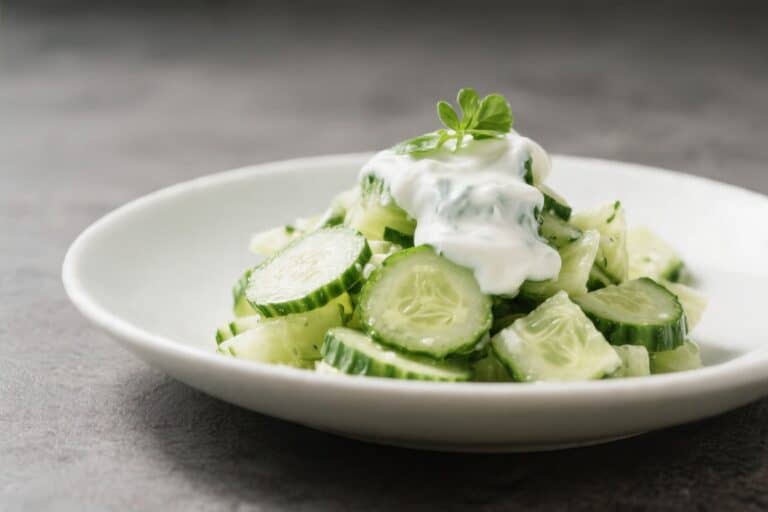 Simple Cucumber Yogurt Salad – Cool, Creamy, and Fresh