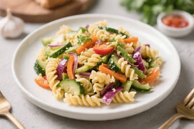 Cold Veggie Rotini Salad – A Bright, Fresh, Make-Ahead Favorite