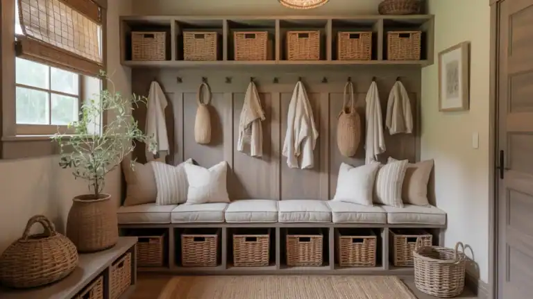 10 Earth Tone Mudroom Ideas That Feel Warm and Relaxed