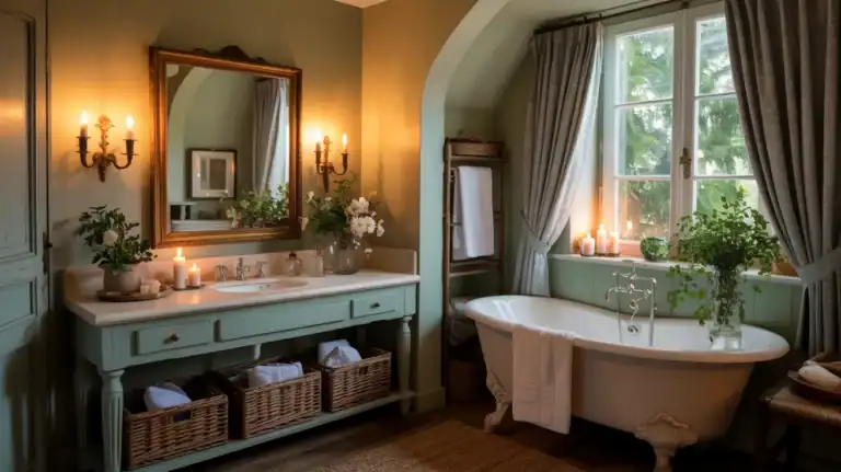 12 French Country Bathroom Ideas That Feel Warm and Welcoming