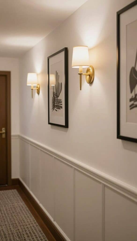 finishing details for painted hallway wainscoting finishing details for painted hallway wainscoting