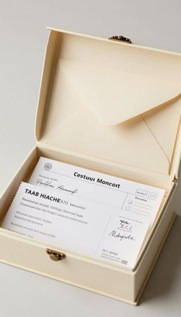 ivory anniversary experience box holding a planned date