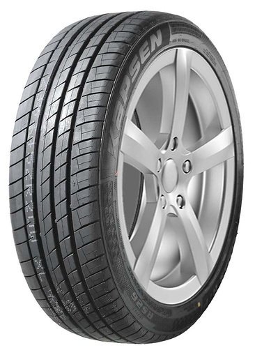 Migo Tire Corp. 255/45ZR19 tire with alloy wheel for luxury vehicles.