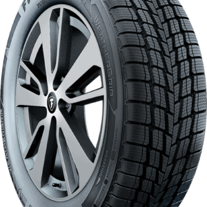Firestone Weathergrip P205/65R15 XL 99 H all-weather tire on alloy wheel.