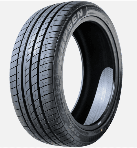 High-performance 285/35ZR21 tire with RS26 KAPSEN branding for luxury vehicles.