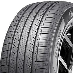 Migo Tire Corp. all-season tire with detailed tread pattern for SUV and truck.