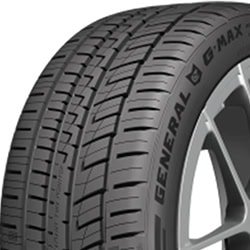 Close-up of Migo Tire Corp. G-MAX tire tread pattern for durability.